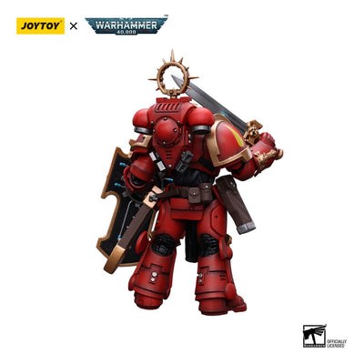 Warhammer 40k Action Figure 1/18 Primaris Space Marines Blood Angels Bladeguard Veteran 12cm - Action Figures - Joy Toy (CN) - Hobby Figures UK