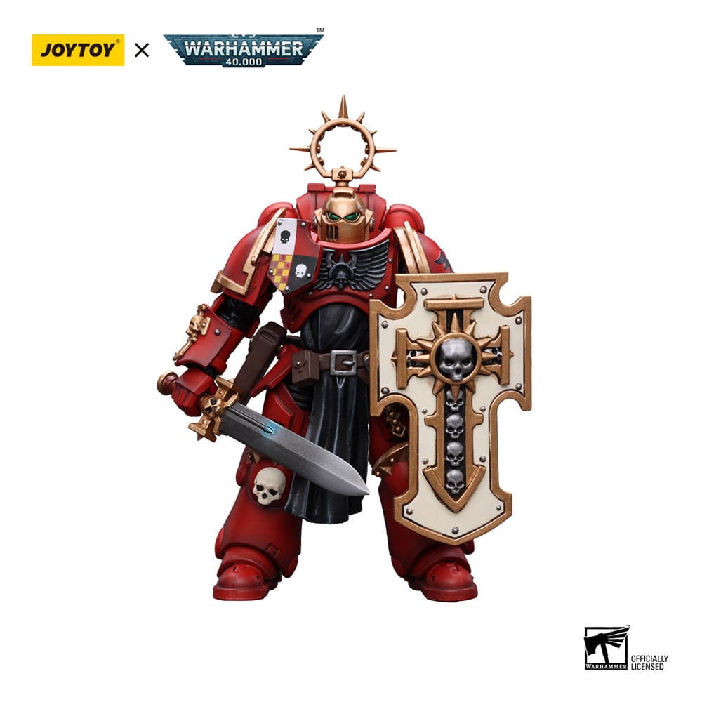 Warhammer 40k Action Figure 1/18 Primaris Space Marines Blood Angels Bladeguard Veteran 12cm - Action Figures - Joy Toy (CN) - Hobby Figures UK