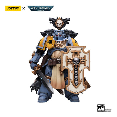 Warhammer 40k Action Figure 1/18 Primaris Space Marines Space Wolves Bladeguard Veteran 12cm - Action Figures - Joy Toy (CN) - Hobby Figures UK