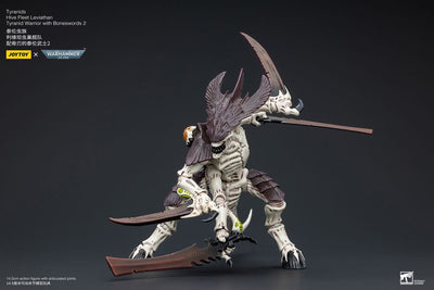 Warhammer 40k Action Figure 1/18 Tyranids Hive Fleet Leviathan Tyranid Warrior with Boneswords 2 15cm - Action Figures - Joy Toy (CN) - Hobby Figures UK