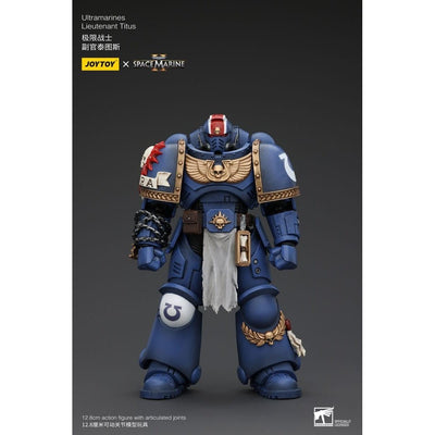 Warhammer 40k Action Figure 1/18 Uitramarines Lieutenant Titus 13cm - Action Figures - Joy Toy (CN) - Hobby Figures UK