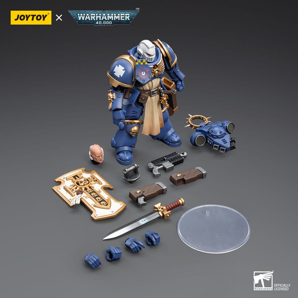 Warhammer 40k Action Figure 1/18 Ultramarines Bladeguard Veteran 03 12cm - Action Figures - Joy Toy (CN) - Hobby Figures UK