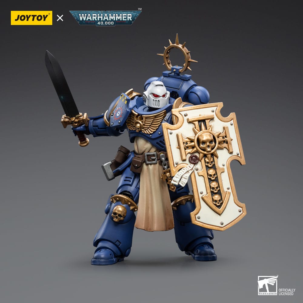 Warhammer 40k Action Figure 1/18 Ultramarines Bladeguard Veteran 03 12cm - Action Figures - Joy Toy (CN) - Hobby Figures UK