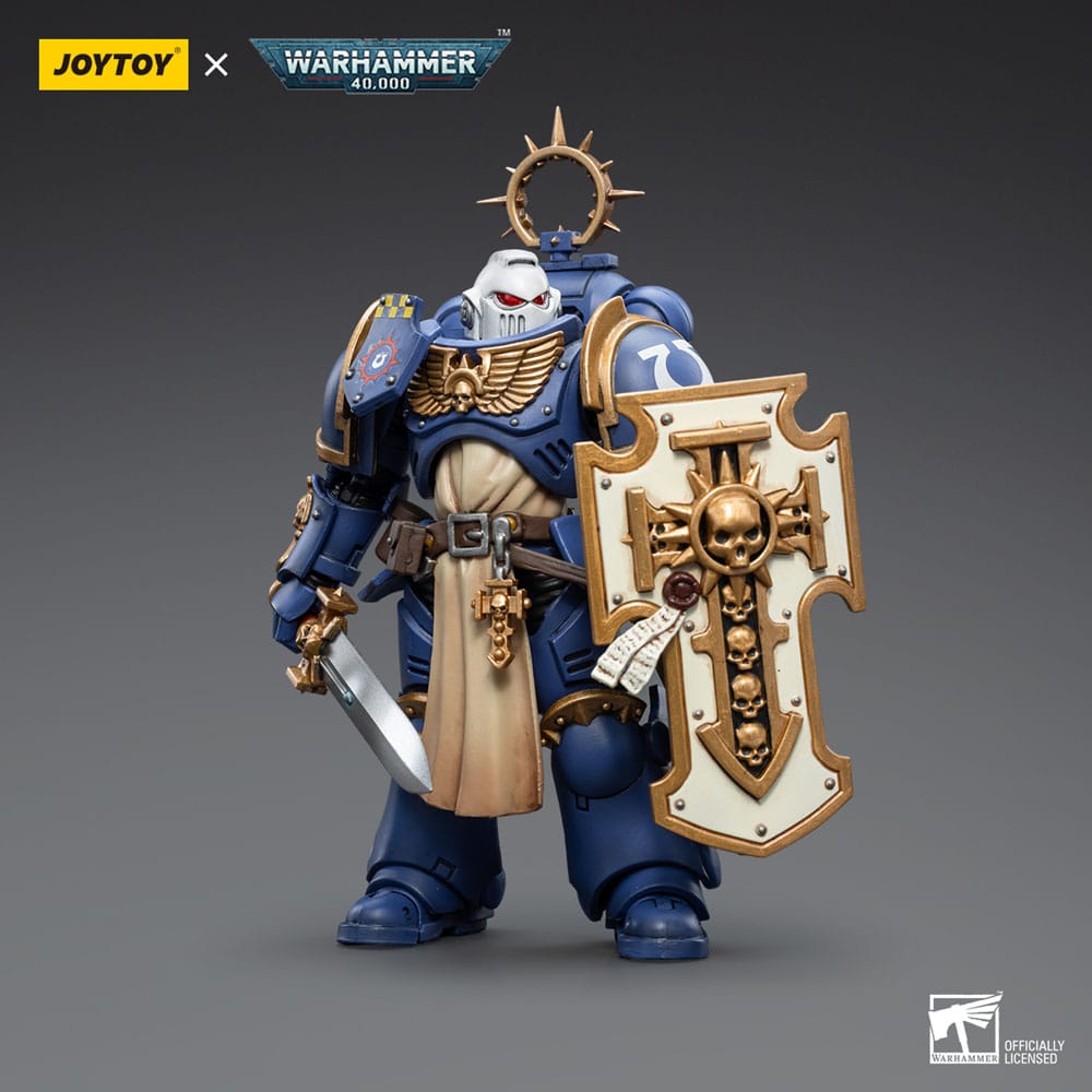 Warhammer 40k Action Figure 1/18 Ultramarines Bladeguard Veteran 03 12cm - Action Figures - Joy Toy (CN) - Hobby Figures UK