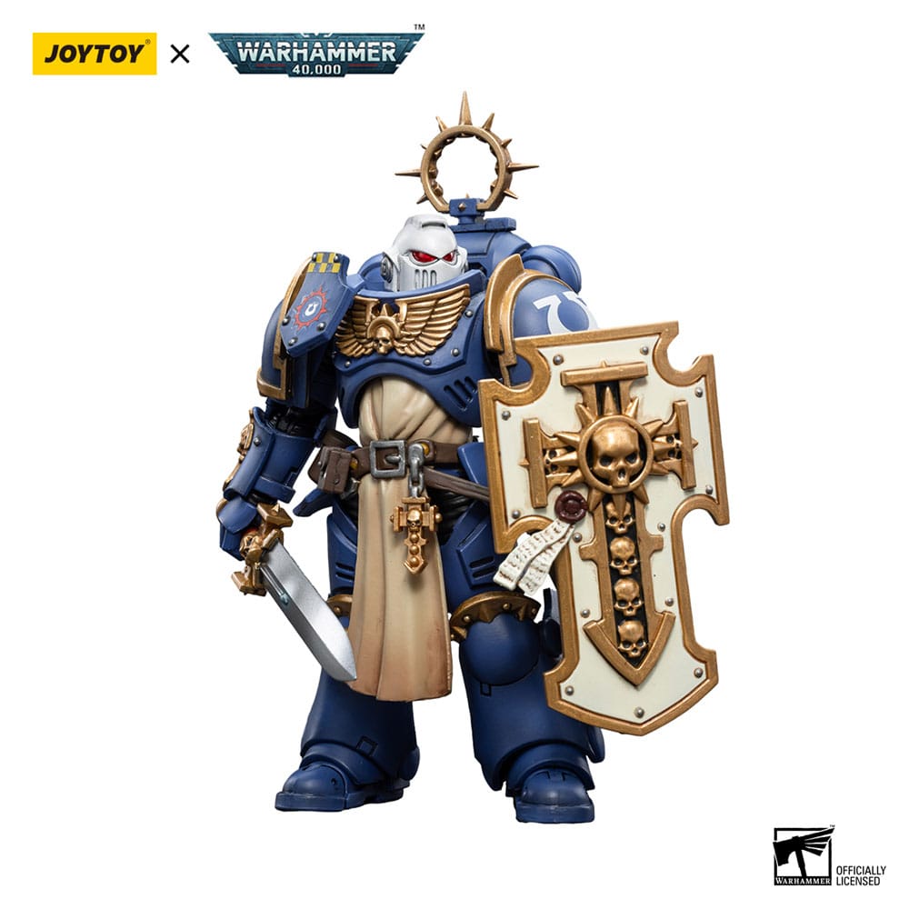 Warhammer 40k Action Figure 1/18 Ultramarines Bladeguard Veteran 03 12cm - Action Figures - Joy Toy (CN) - Hobby Figures UK