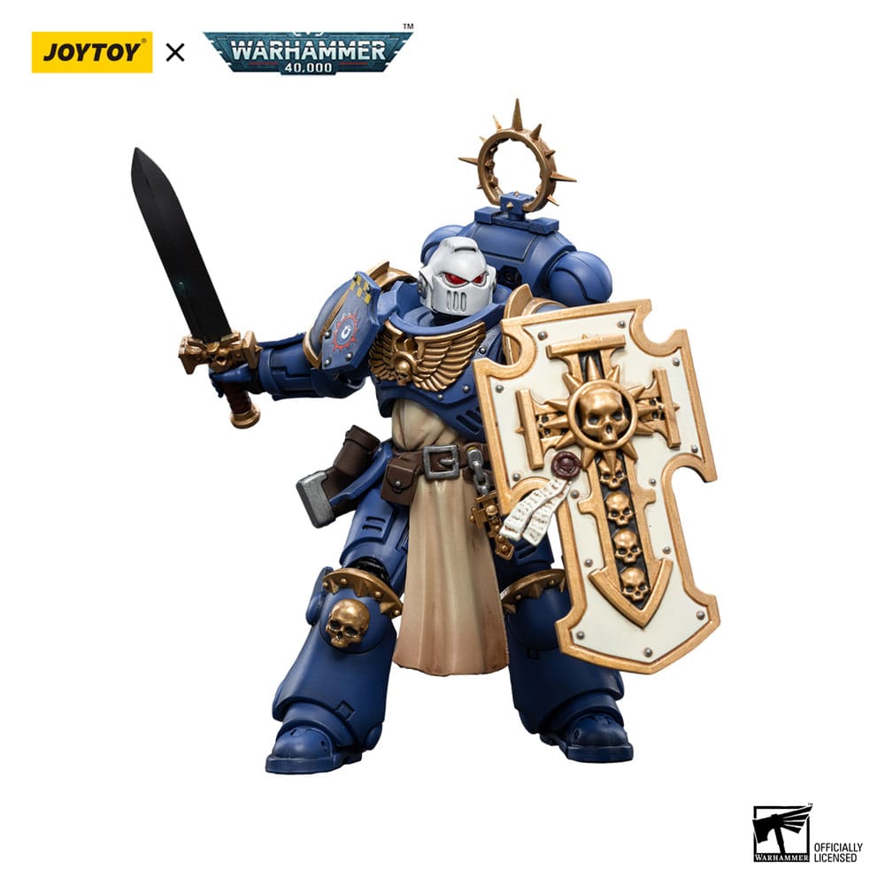 Warhammer 40k Action Figure 1/18 Ultramarines Bladeguard Veteran 03 12cm - Action Figures - Joy Toy (CN) - Hobby Figures UK