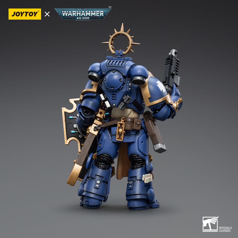 Warhammer 40k Action Figure 1/18 Ultramarines Bladeguard Veteran Brother Sergeant Proximo 12cm - Action Figures - Joy Toy (CN) - Hobby Figures UK