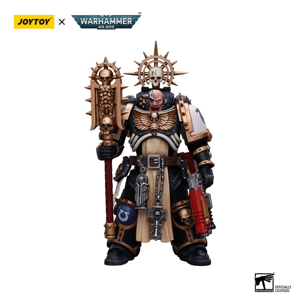 Warhammer 40k Action Figure 1/18 Ultramarines Chaplain (Indomitus) 12cm - Action Figures - Joy Toy (CN) - Hobby Figures UK