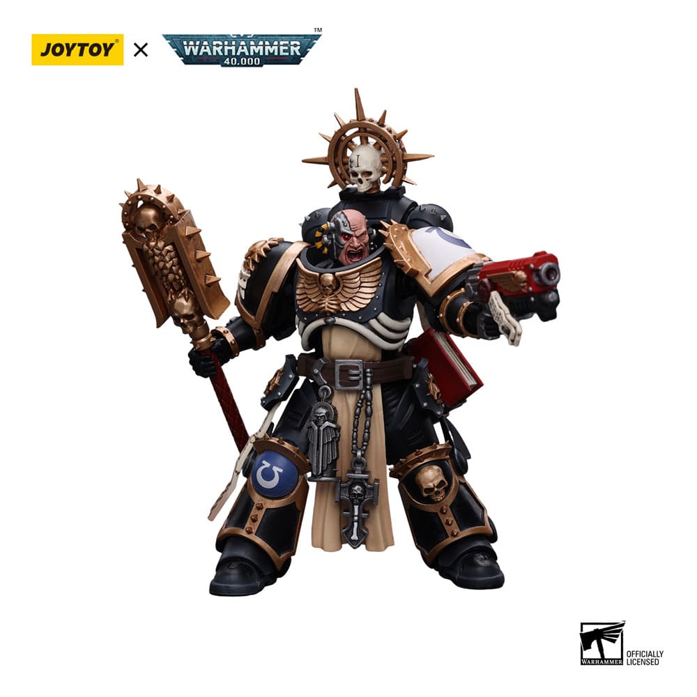 Warhammer 40k Action Figure 1/18 Ultramarines Chaplain (Indomitus) 12cm - Action Figures - Joy Toy (CN) - Hobby Figures UK