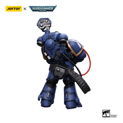 Warhammer 40k Action Figure 1/18 Ultramarines Desolation Marine with Castellan Launcher (Superfrag) 12cm - Action Figures - Joy Toy (CN) - Hobby Figures UK