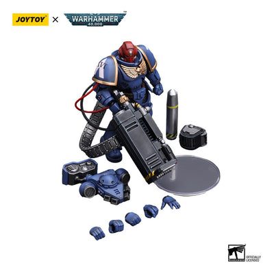 Warhammer 40k Action Figure 1/18 Ultramarines Desolation Sergeant with Vengor Launcher 12cm - Action Figures - Joy Toy (CN) - Hobby Figures UK