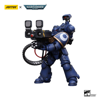 Warhammer 40k Action Figure 1/18 Ultramarines Desolation Marine with Castellan Launcher (Superkrak) 12cm - Action Figures - Joy Toy (CN) - Hobby Figures UK