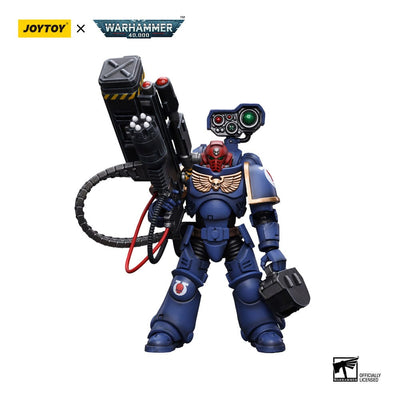 Warhammer 40k Action Figure 1/18 Ultramarines Desolation Sergeant with Vengor Launcher 12cm - Action Figures - Joy Toy (CN) - Hobby Figures UK