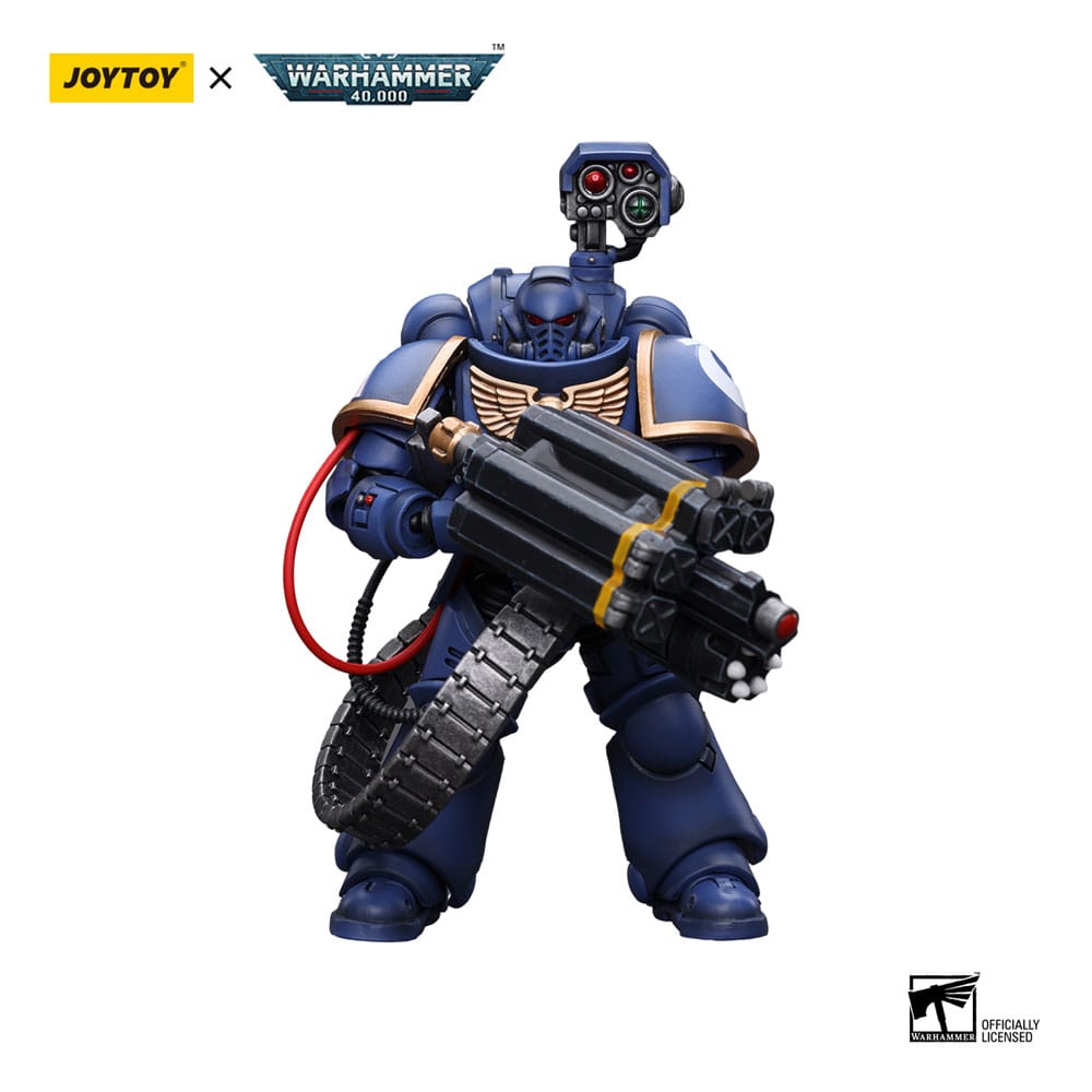 Warhammer 40k Action Figure 1/18 Ultramarines Desolation Marine with Castellan Launcher (Superfrag) 12cm - Action Figures - Joy Toy (CN) - Hobby Figures UK