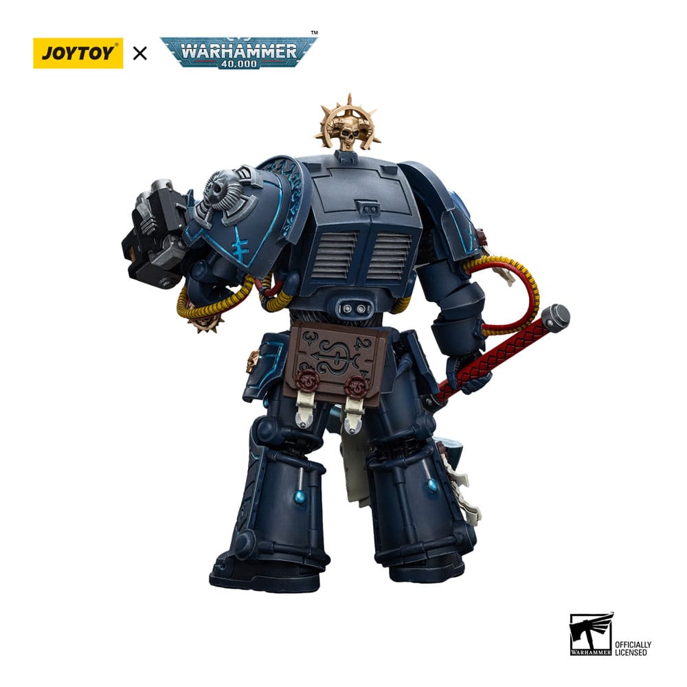 Warhammer 40k Action Figure 1/18 Ultramarines Librarian in Terminator Armour 12cm - Action Figures - Joy Toy (CN) - Hobby Figures UK