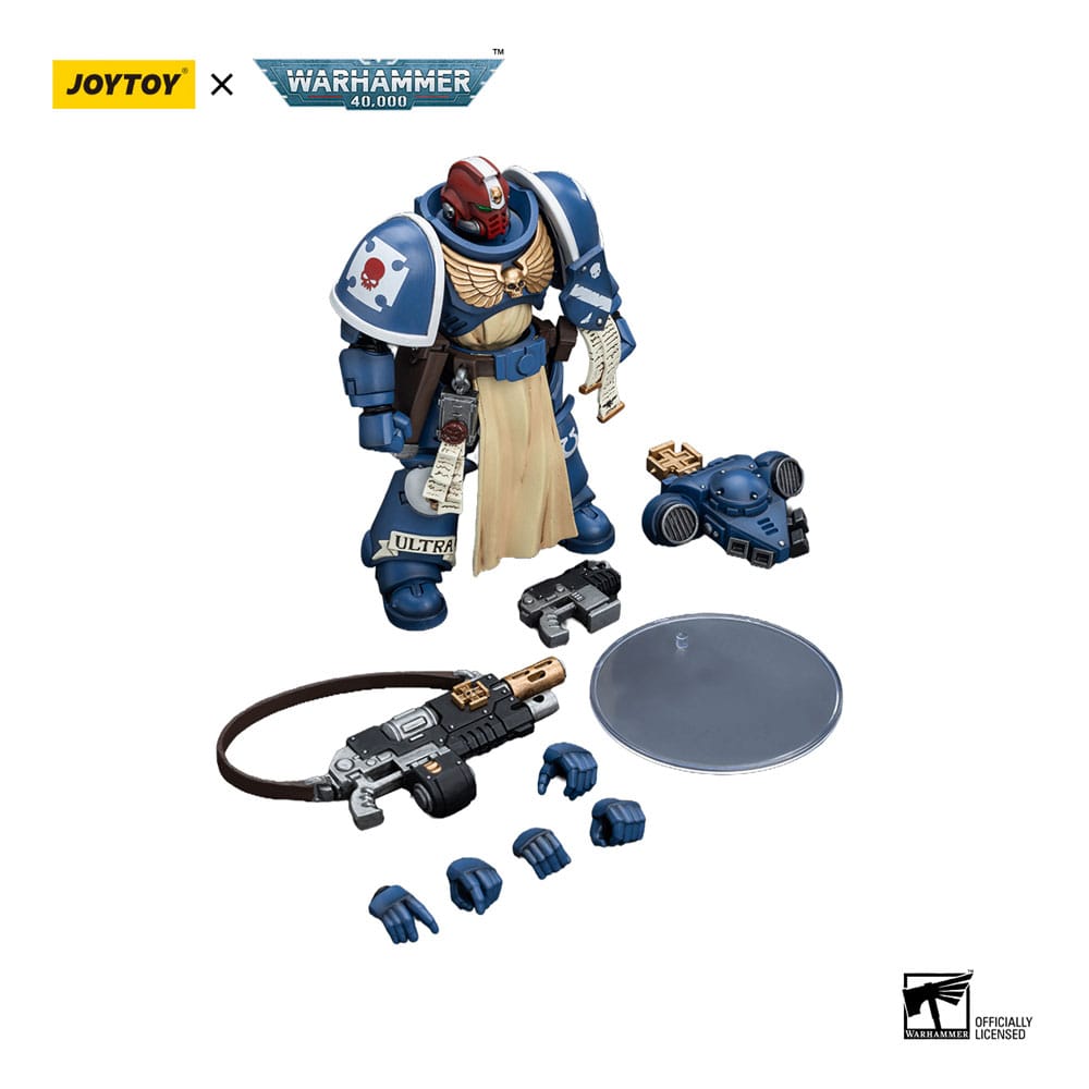 Warhammer 40k Action Figure 1/18 Ultramarines Sternguard Veteran Sergeant 12cm - Action Figures - Joy Toy (CN) - Hobby Figures UK