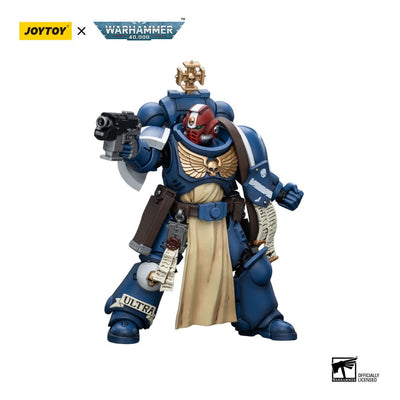 Warhammer 40k Action Figure 1/18 Ultramarines Sternguard Veteran Sergeant 12cm - Action Figures - Joy Toy (CN) - Hobby Figures UK