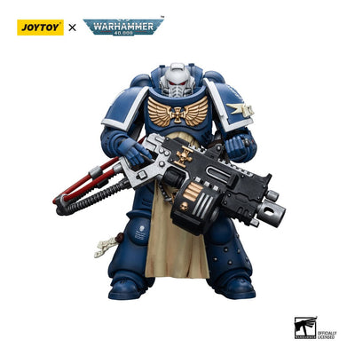 Warhammer 40k Action Figure 1/18 Ultramarines Sternguard Veteran with Heavy Bolter 12cm - Action Figures - Joy Toy (CN) - Hobby Figures UK