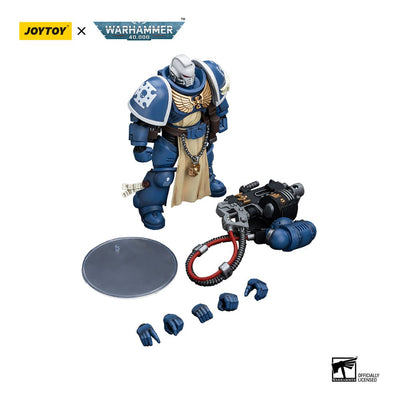 Warhammer 40k Action Figure 1/18 Ultramarines Sternguard Veteran with Heavy Bolter 12cm - Action Figures - Joy Toy (CN) - Hobby Figures UK