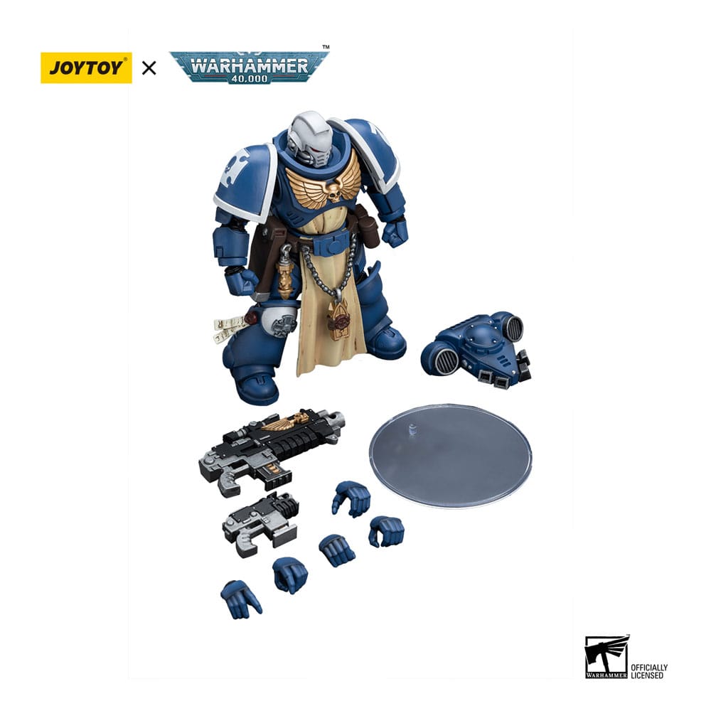 Warhammer 40k Action Figure 1/18 Ultramarines Sternguard Veteran with Bolt Rifle 12cm - Action Figures - Joy Toy (CN) - Hobby Figures UK