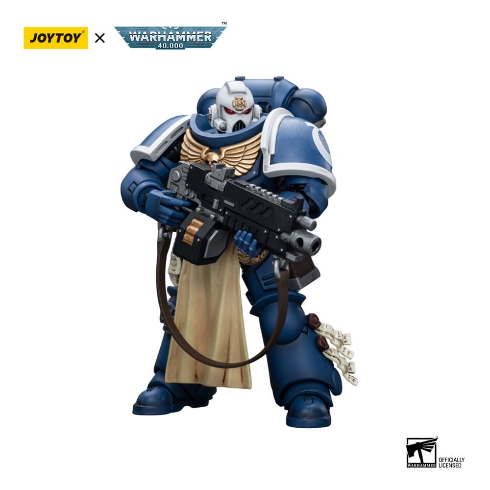 Warhammer 40k Action Figure 1/18 Ultramarines Sternguard Veteran with Auto Bolt Rifle 12cm - Action Figures - Joy Toy (CN) - Hobby Figures UK