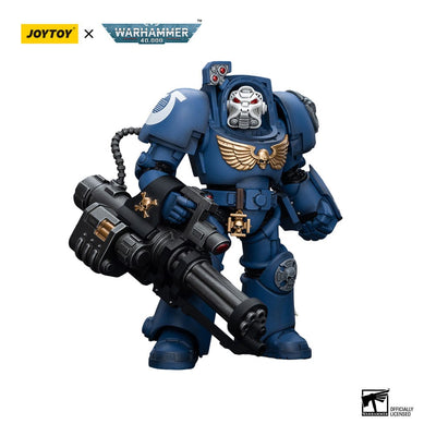 Warhammer 40k Action Figure 1/18 Ultramarines Terminator Squad Terminator with Assault Cannon 12cm - Action Figures - Joy Toy (CN) - Hobby Figures UK