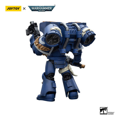 Warhammer 40k Action Figure 1/18 Ultramarines Vanguard Veteran with Chainsword and Bolt Pistol 12cm - Action Figures - Joy Toy (CN) - Hobby Figures UK