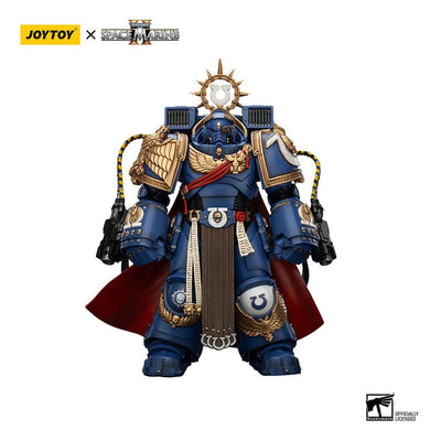 Warhammer 40k Action Figure Ultramarines Marneus Calgar Chapter Master with MKX Gravis Armour and Gauntlets of Ultramar 20cm - Action Figures - Joy Toy (CN) - Hobby Figures UK