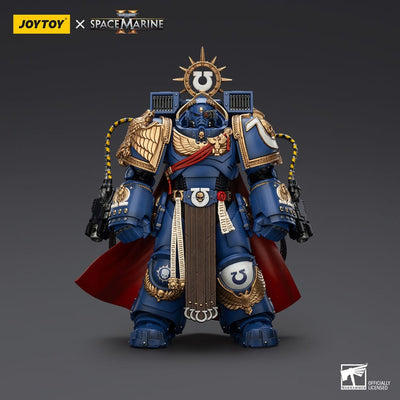 Warhammer 40k Action Figure Ultramarines Marneus Calgar Chapter Master with MKX Gravis Armour and Gauntlets of Ultramar 20cm - Action Figures - Joy Toy (CN) - Hobby Figures UK