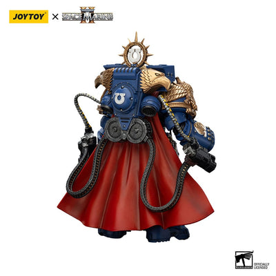 Warhammer 40k Action Figure Ultramarines Marneus Calgar Chapter Master with MKX Gravis Armour and Gauntlets of Ultramar 20cm - Action Figures - Joy Toy (CN) - Hobby Figures UK