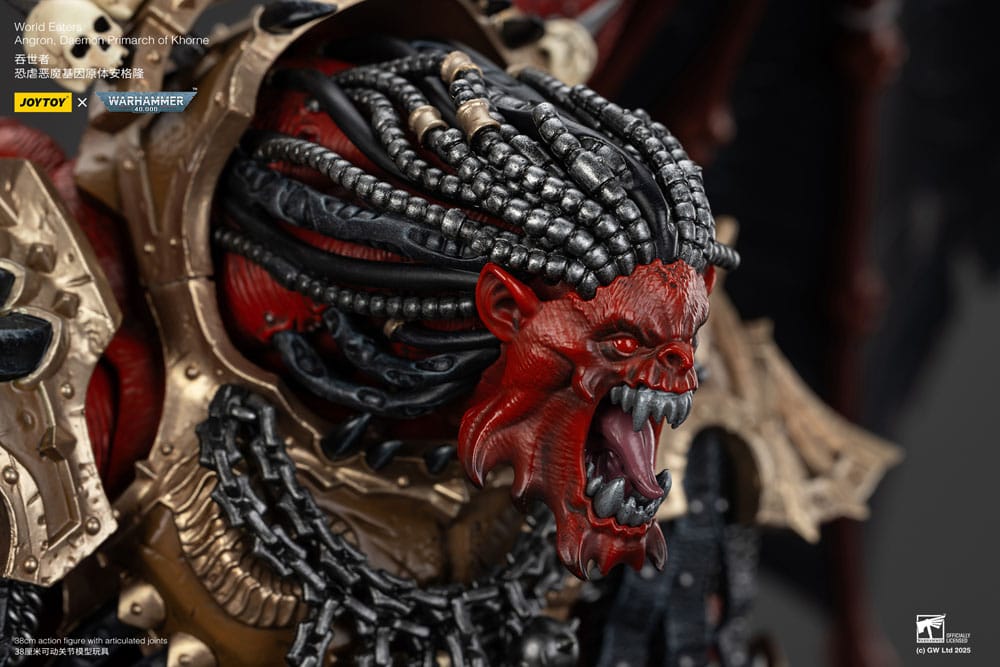 Warhammer 40k Action Figure World Eaters Angron Daemon Primarch of Khorne 48cm - Action Figures - Joy Toy (CN) - Hobby Figures UK