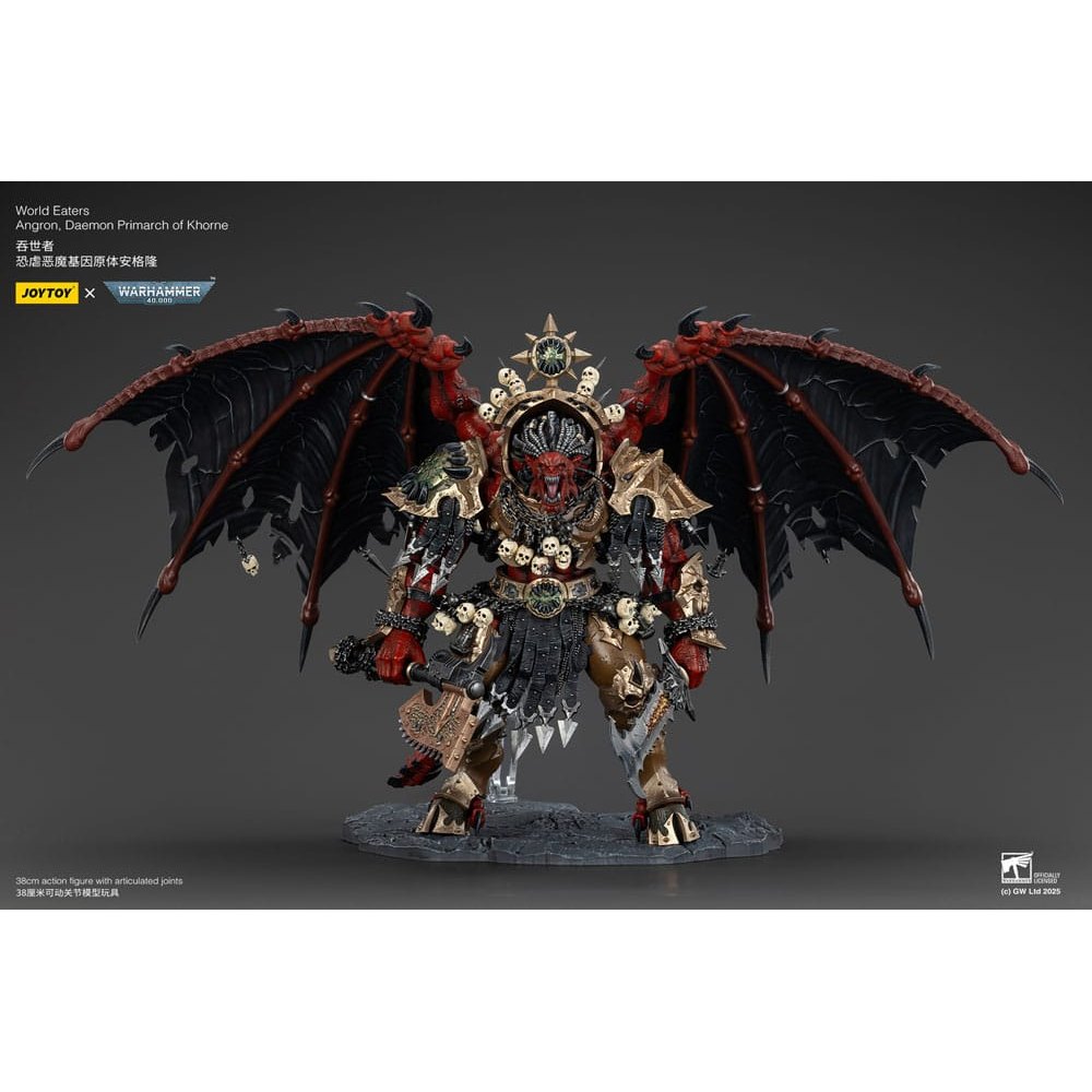 Warhammer 40k Action Figure World Eaters Angron Daemon Primarch of Khorne 48cm - Action Figures - Joy Toy (CN) - Hobby Figures UK
