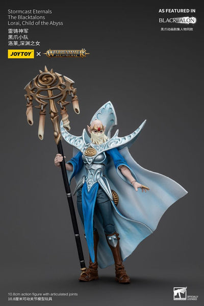 Warhammer Age of Sigmar Action Figure Stormcast Eternals The Blacktalons Lorai Child of the Abyss 20cm
