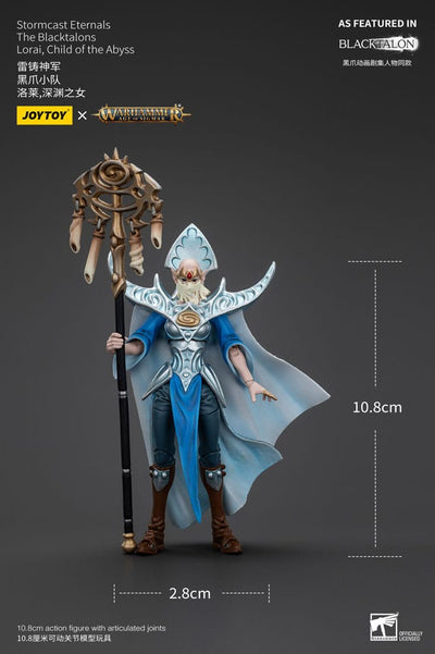 Warhammer Age of Sigmar Action Figure Stormcast Eternals The Blacktalons Lorai Child of the Abyss 20cm