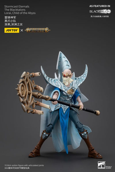 Warhammer Age of Sigmar Action Figure Stormcast Eternals The Blacktalons Lorai Child of the Abyss 20cm