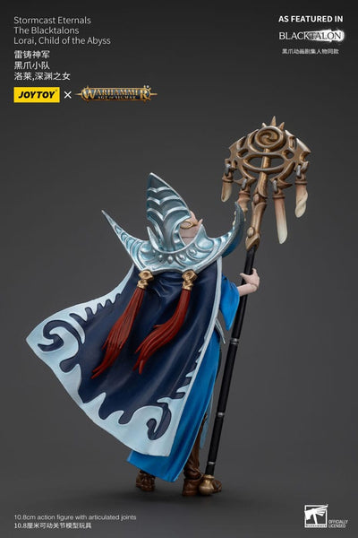 Warhammer Age of Sigmar Action Figure Stormcast Eternals The Blacktalons Lorai Child of the Abyss 20cm