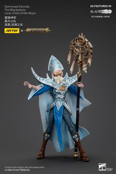 Warhammer Age of Sigmar Action Figure Stormcast Eternals The Blacktalons Lorai Child of the Abyss 20cm