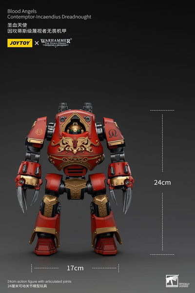 Warhammer The Horus Heresy Action Figure 1/18 Blood Angels Contemptor-Incaendius Dreadnought 24cm - Action Figures - Joy Toy (CN) - Hobby Figures UK