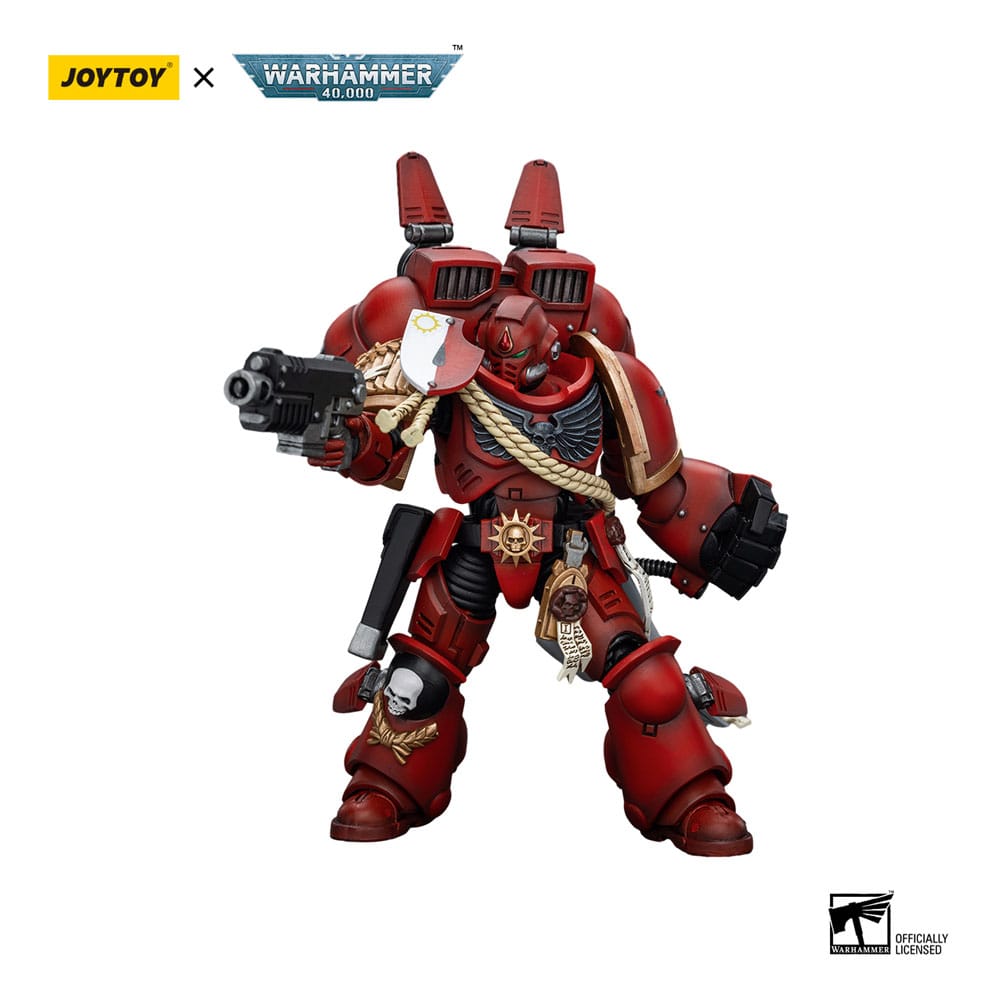 Warhammer The Horus Heresy Action Figure 1/18 Blood Angels Captain With Jump Pack 12cm - Action Figures - Joy Toy (CN) - Hobby Figures UK