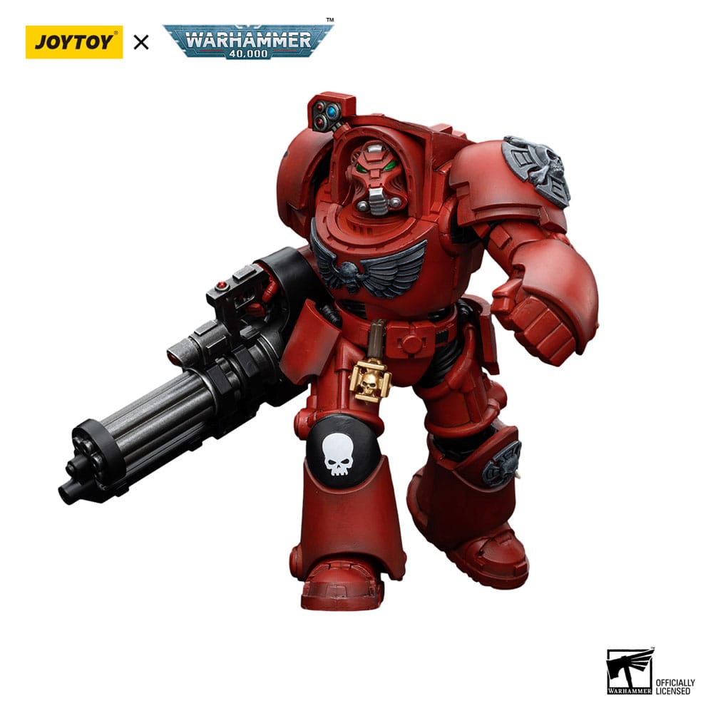 Warhammer The Horus Heresy Action Figure 1/18 Blood Angels Terminator Squad Terminator with Assault Cannon 14cm - Action Figures - Joy Toy (CN) - Hobby Figures UK
