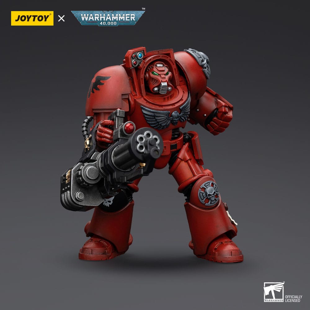 Warhammer The Horus Heresy Action Figure 1/18 Blood Angels Terminator Squad Terminator with Assault Cannon 14cm - Action Figures - Joy Toy (CN) - Hobby Figures UK
