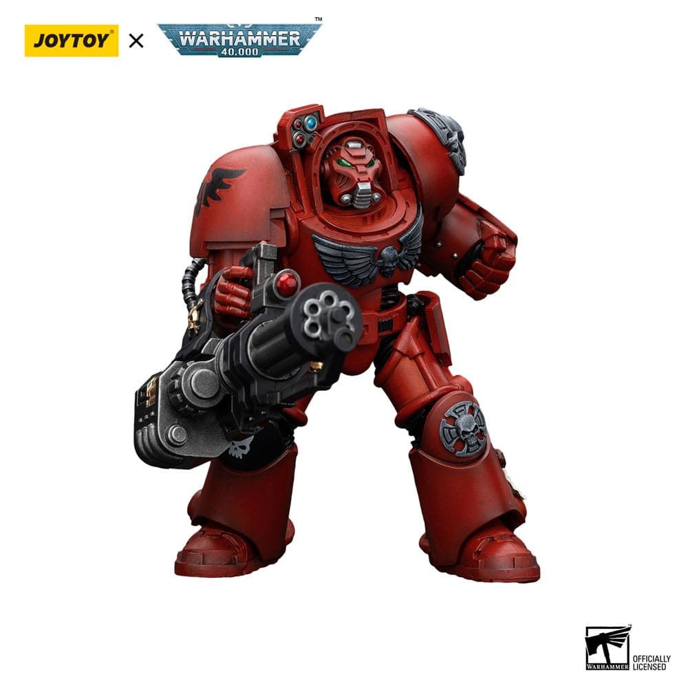 Warhammer The Horus Heresy Action Figure 1/18 Blood Angels Terminator Squad Terminator with Assault Cannon 14cm - Action Figures - Joy Toy (CN) - Hobby Figures UK