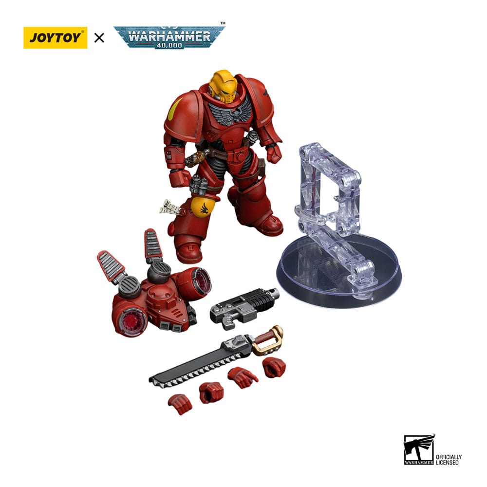 Warhammer The Horus Heresy Action Figure 1/18 Blood Angels Jump Pack Intercessors Intercessor 1 12cm - Action Figures - Joy Toy (CN) - Hobby Figures UK