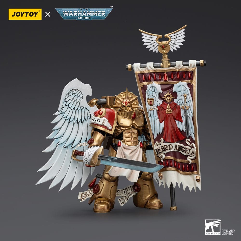 Warhammer The Horus Heresy Action Figure 1/18 Blood Angels Sanguinary Guard Sanguinary Ancient 12cm - Action Figures - Joy Toy (CN) - Hobby Figures UK