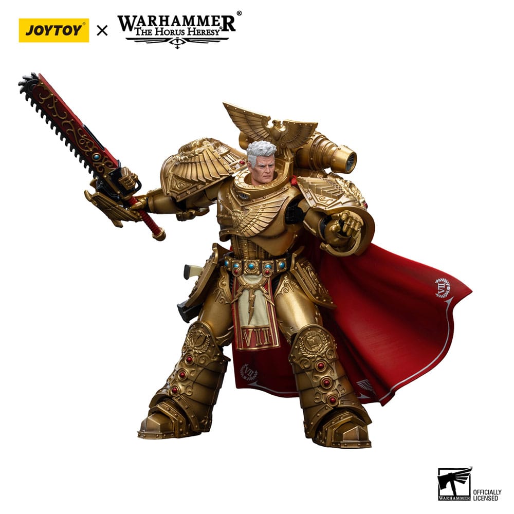 Warhammer The Horus Heresy Action Figure 1/18 Imperial Fists Rogal Dorn Primarch of the 7th Legion 12cm - Action Figures - Joy Toy (CN) - Hobby Figures UK