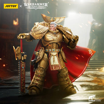 Warhammer The Horus Heresy Action Figure 1/18 Imperial Fists Rogal Dorn Primarch of the 7th Legion 12cm - Action Figures - Joy Toy (CN) - Hobby Figures UK