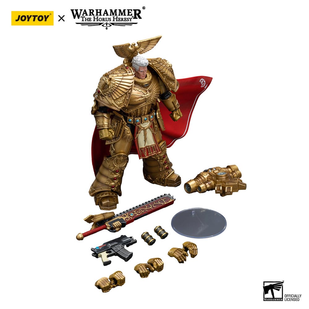 Warhammer The Horus Heresy Action Figure 1/18 Imperial Fists Rogal Dorn Primarch of the 7th Legion 12cm - Action Figures - Joy Toy (CN) - Hobby Figures UK