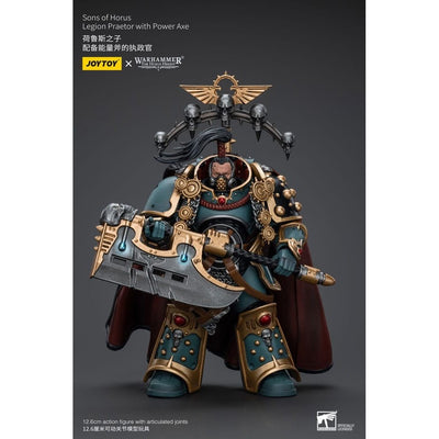 Warhammer The Horus Heresy Action Figure 1/18 Sons of Horus Legion Praetor with Power Axe 12cm - Action Figures - Joy Toy (CN) - Hobby Figures UK