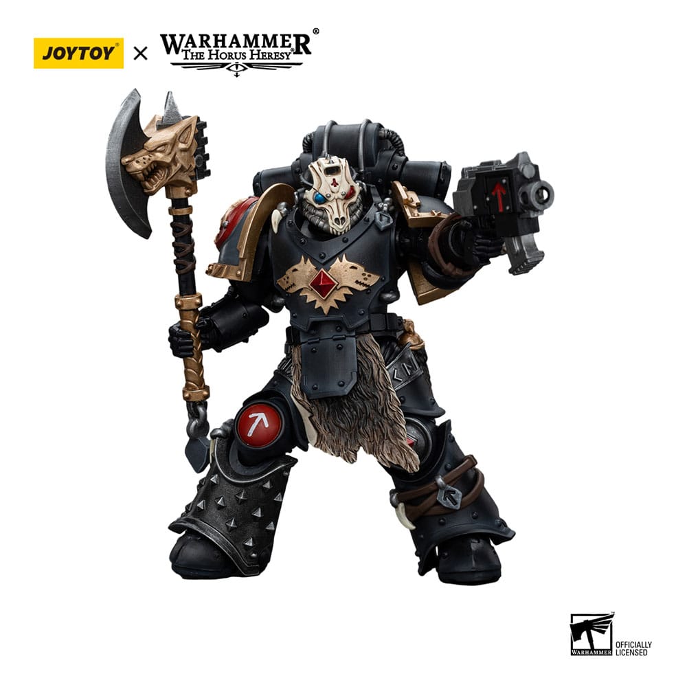 Warhammer The Horus Heresy Action Figure 1/18 Space Wolves Deathsworn Pack Deathsworn 4 12cm - Action Figures - Joy Toy (CN) - Hobby Figures UK