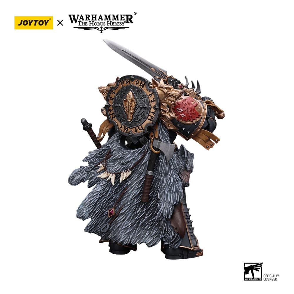 Warhammer The Horus Heresy Action Figure 1/18 Space Wolves Leman Russ Primarch of the VIth Legion 12cm - Action Figures - Joy Toy (CN) - Hobby Figures UK